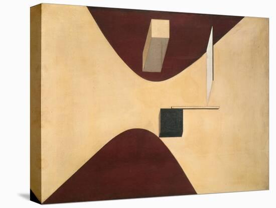 Proun P23, No. 6-El Lissitzky-Stretched Canvas