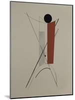 Proun-El Lissitzky-Mounted Giclee Print