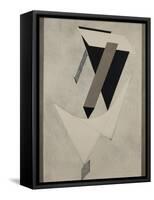 Proun-El Lissitzky-Framed Stretched Canvas