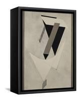 Proun-El Lissitzky-Framed Stretched Canvas