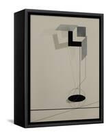 Proun-El Lissitzky-Framed Stretched Canvas