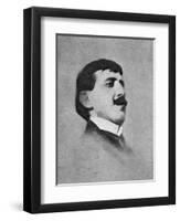 Proust (Age 51)-Jean-Louis Vaudoyer-Framed Art Print