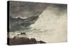 Prout's Neck, Breaking Wave, 1887-Winslow Homer-Stretched Canvas