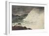 Prout's Neck, Breaking Wave, 1887-Winslow Homer-Framed Giclee Print