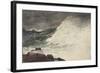 Prout's Neck, Breaking Wave, 1887-Winslow Homer-Framed Giclee Print