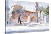 Provencal Church, 1993-Lucy Willis-Stretched Canvas