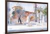 Provencal Church, 1993-Lucy Willis-Framed Giclee Print