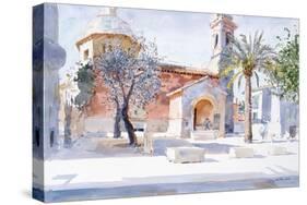 Provencal Church, 1993-Lucy Willis-Stretched Canvas