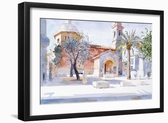 Provencal Church, 1993-Lucy Willis-Framed Giclee Print