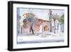 Provencal Church, 1993-Lucy Willis-Framed Giclee Print