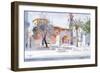 Provencal Church, 1993-Lucy Willis-Framed Premium Giclee Print