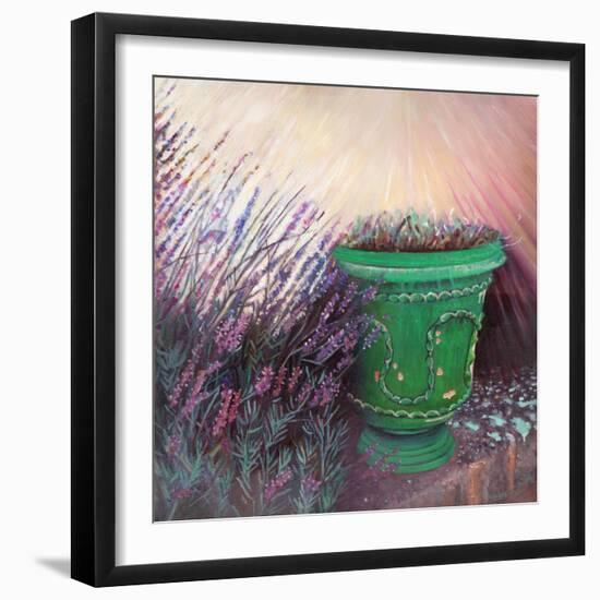 Provencal Garden II, 2014-Helen White-Framed Giclee Print