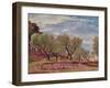 Provencal Landscape-Augustus Edwin John-Framed Giclee Print