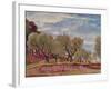 Provencal Landscape-Augustus Edwin John-Framed Giclee Print