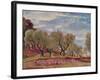 Provencal Landscape-Augustus Edwin John-Framed Giclee Print