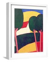 Provencal Paysage, 1997-Eithne Donne-Framed Giclee Print