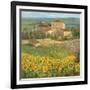 Provencal Village III-Michael Longo-Framed Premium Giclee Print