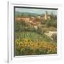 Provencal Village IV-Michael Longo-Framed Art Print