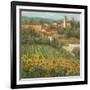 Provencal Village IV-Michael Longo-Framed Art Print