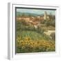 Provencal Village IV-Michael Longo-Framed Art Print