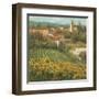 Provencal Village IV-Michael Longo-Framed Art Print