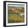 Provencal Village IV-Michael Longo-Framed Art Print