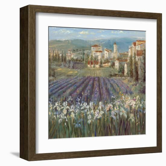 Provencal Village-Michael Longo-Framed Art Print