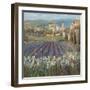 Provencal Village-Michael Longo-Framed Premium Giclee Print