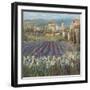 Provencal Village-Michael Longo-Framed Premium Giclee Print