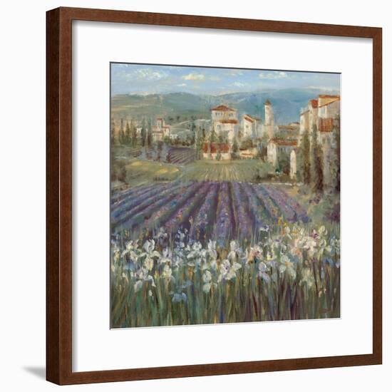 Provencal Village-Michael Longo-Framed Premium Giclee Print