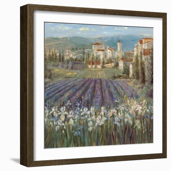 Provencal Village-Michael Longo-Framed Art Print