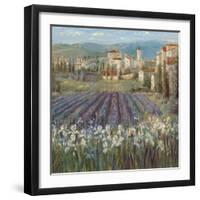 Provencal Village-Michael Longo-Framed Art Print