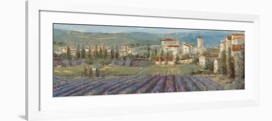 Provencal Village-Michael Longo-Framed Premium Giclee Print