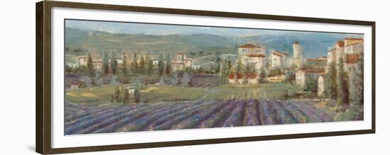 Provencal Village-Michael Longo-Framed Premium Giclee Print