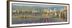 Provencal Village-Michael Longo-Framed Premium Giclee Print