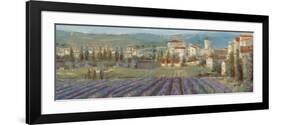 Provencal Village-Michael Longo-Framed Premium Giclee Print