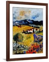 Provence 0707-Pol Ledent-Framed Art Print