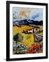 Provence 0707-Pol Ledent-Framed Art Print