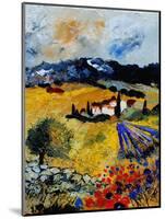 Provence 0707-Pol Ledent-Mounted Art Print