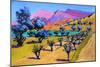 Provence, 2021 (acrylic on paper)-Paul Powis-Mounted Giclee Print