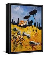 Provence 453111-Pol Ledent-Framed Stretched Canvas