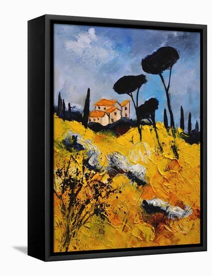 Provence 453111-Pol Ledent-Framed Stretched Canvas