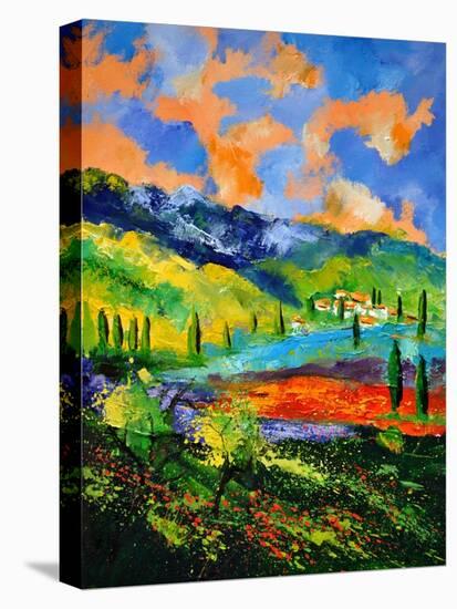 Provence 454190-Pol Ledent-Stretched Canvas