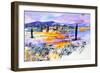 Provence 5170 Watercolor-Pol Ledent-Framed Premium Giclee Print