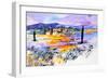 Provence 5170 Watercolor-Pol Ledent-Framed Art Print