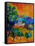 Provence 674110-Pol Ledent-Framed Stretched Canvas