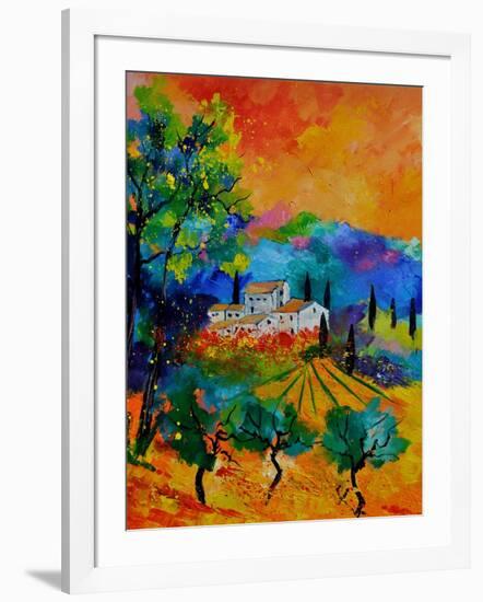 Provence 674110-Pol Ledent-Framed Art Print