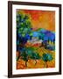 Provence 674110-Pol Ledent-Framed Art Print