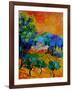 Provence 674110-Pol Ledent-Framed Art Print