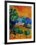 Provence 674110-Pol Ledent-Framed Art Print